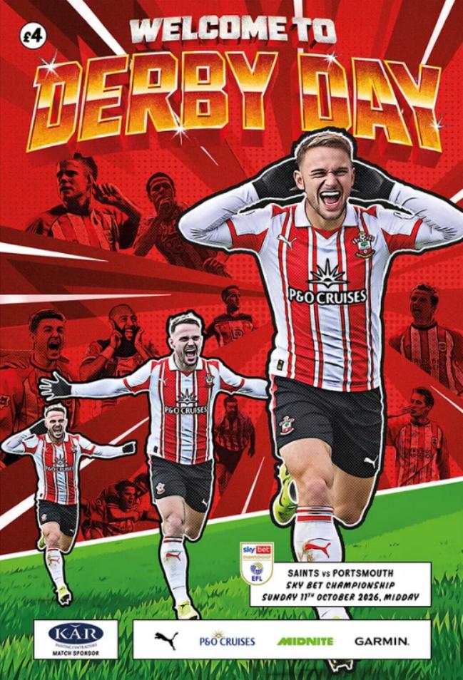 SOUTHAMPTON v PORTSMOUTH 2026/27